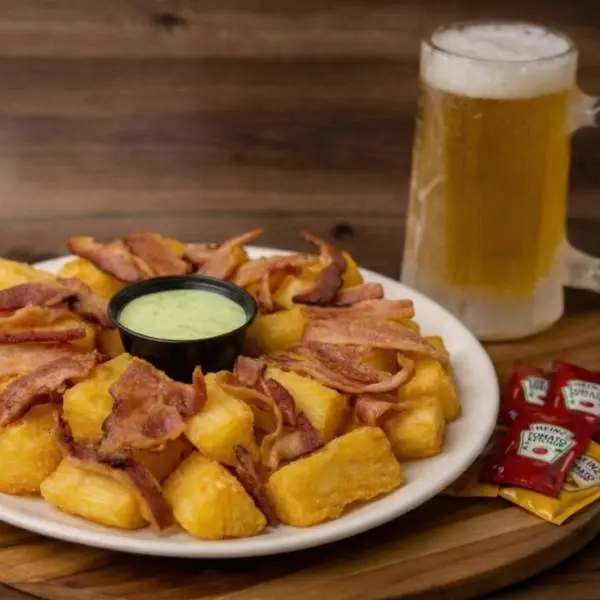 Porção de Aipim c/ Bacon