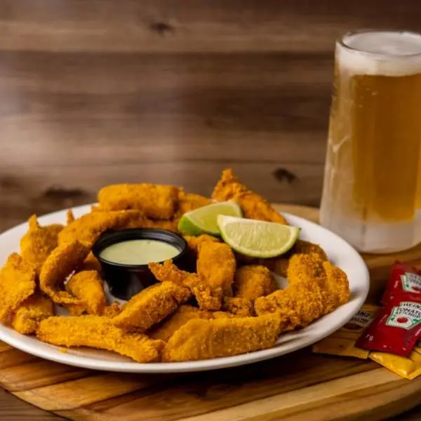 Porção tilápia à milanesa
